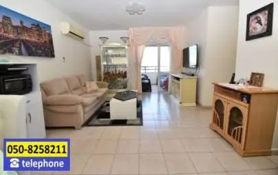 ☎050-8258211 *** FOR SALE WELL-KNOWN 3-room apartment, Ashkelon, Flats & Apartments, apartment for sale, 1,190,000 ₪