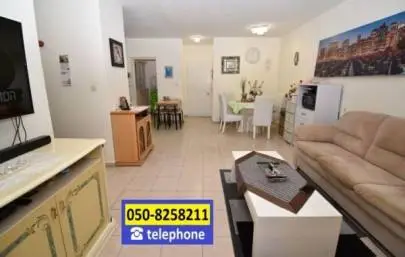 ☎050-8258211 *** FOR SALE WELL-KNOWN 3-room apartment, Ashkelon, Flats & Apartments, apartment for sale, 1,190,000 ₪