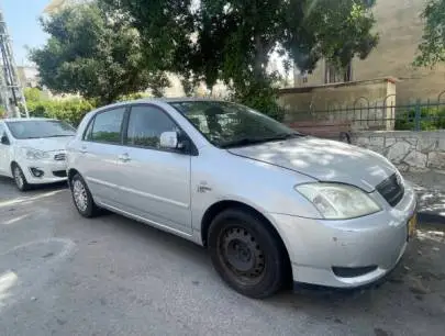 2004 TOYOTA קורולה, מכוניות, טויוטה, קורולה, 2004, בת ים, 7,000 ₪