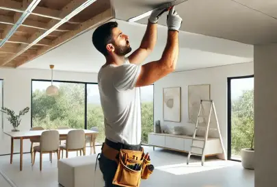 Installation of plasterboard ceilings, Construction and repair, Builders, 255 ₪, Haifa