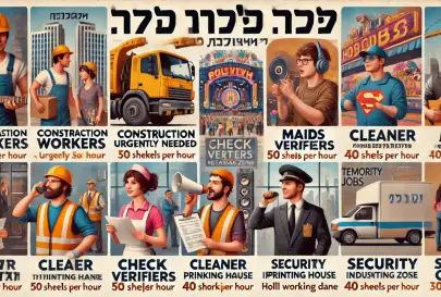 required for cleaning, Vacancies, Cleaning, Tel Aviv, Hebrew minimal, Russian, 40 ₪ per hour