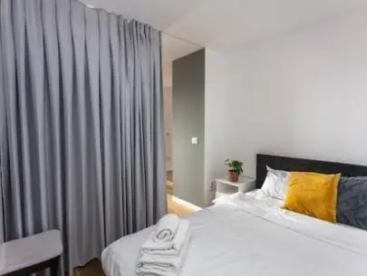 Original 2-room apartment with a balcony and panoramic views of the city's attractions!!! Fully furnished and equipped with everything necessary for recreation and accommodation of 4 people, Tel Aviv, Flats & Apartments, Long term rental, 138 ₪