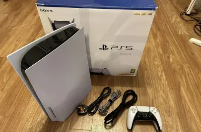 Консоль Sony Playstation 5 PS5 Blu-Ray Edition - белая, Иерусалим, Новые, 800 ₪